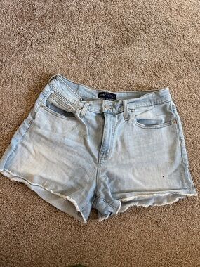 Light Blue Denim Cutoff Shorts - J Crew Mercantile